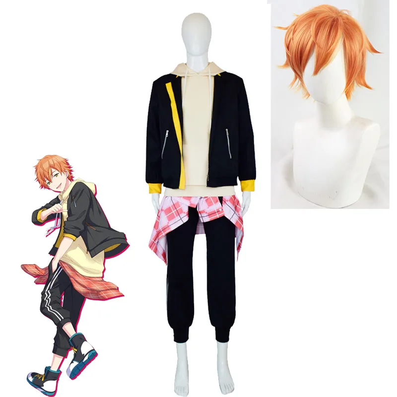 

Shinonome Akito Cosplay Costume Project Sekai Colorful Stage! Feat. Vivid BAD SQUAD Akt Wig Accessories Clothes