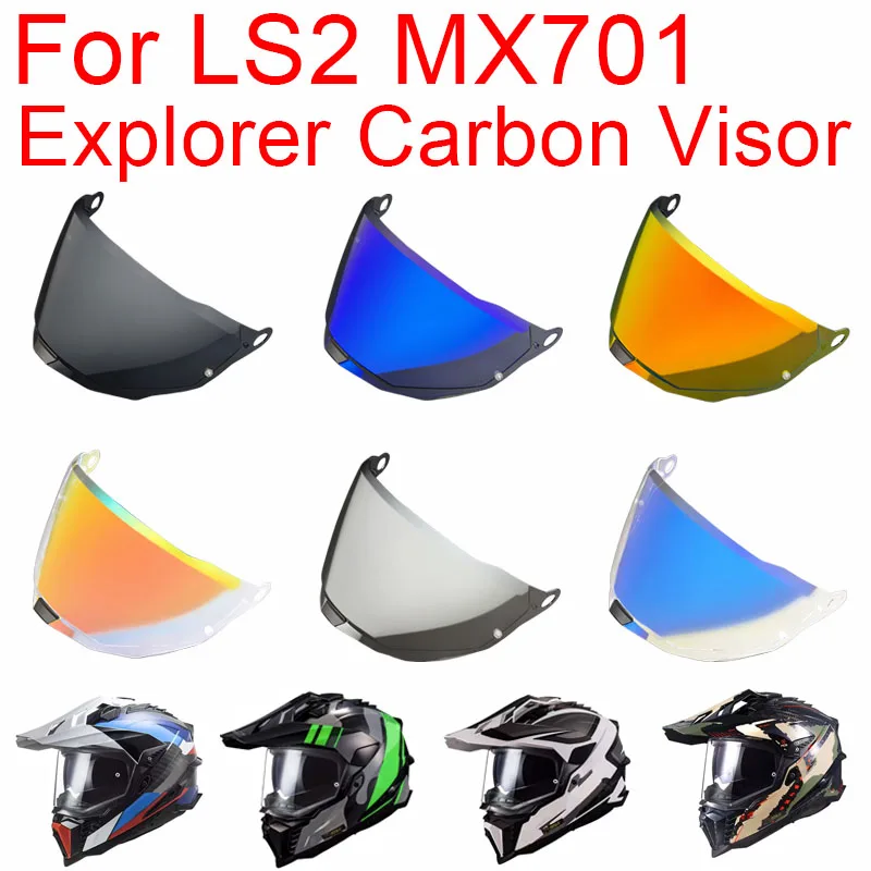MX701 Visor for LS2 MX701 EXPLORER Motorcycle Helmet Shield