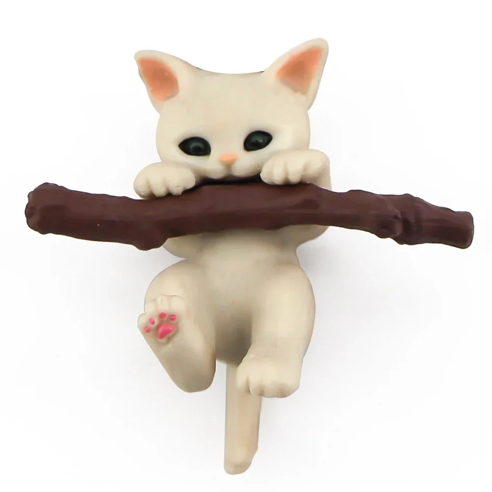 자동차 펜던트 장식품 고양이 애호가 자동 인테리어 후면보기 미러 귀여운 지점 고양이 매달려 장식 매달려 트림 액세서리