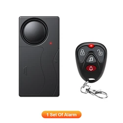 Advanced Wireless Anti - Theft Vibration Alarm with Remote Control, 110dB Security Sensor System (1 Kit Alarm)