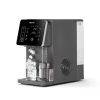 Machine à glaçons et distributeur d'eau 3 en 1 : appareil ménager de comptoir avec chauffage/refroidissement instantané, grande capacité, économie d'énergie 2