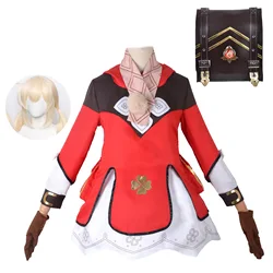 FAKUNTN genshin Cos Costume Keli Cos Costume Backpack Cute Loli Suit Cosplay Clothing for Women