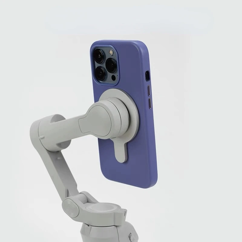 Description Picture 4 of itemStrong Magnetic Phone Mount for DJI Osmo Mobile 6/OM 5/OM4 SE Handheld Stabilizer Aluminum for magsafe Bracket Anti-lost Holder
