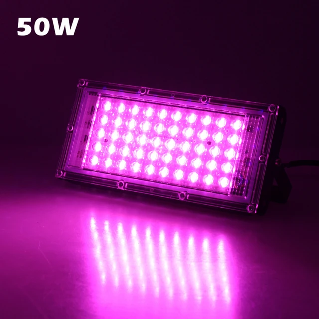 50w 100w Full Led Grow Lights With Eu Plug And Switch Phyto Lamp For Greenhouse Plant Growth Lighting - Growing Lamps - AliExpress