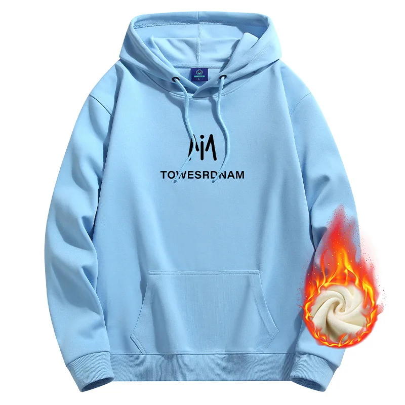 

Fashion Winter Fleece Men's Hoodies 100% Cotton Casual Hoodies Sweatshirts Hip Hop Unisex Top Printed Hoodies Sweatshirt Male