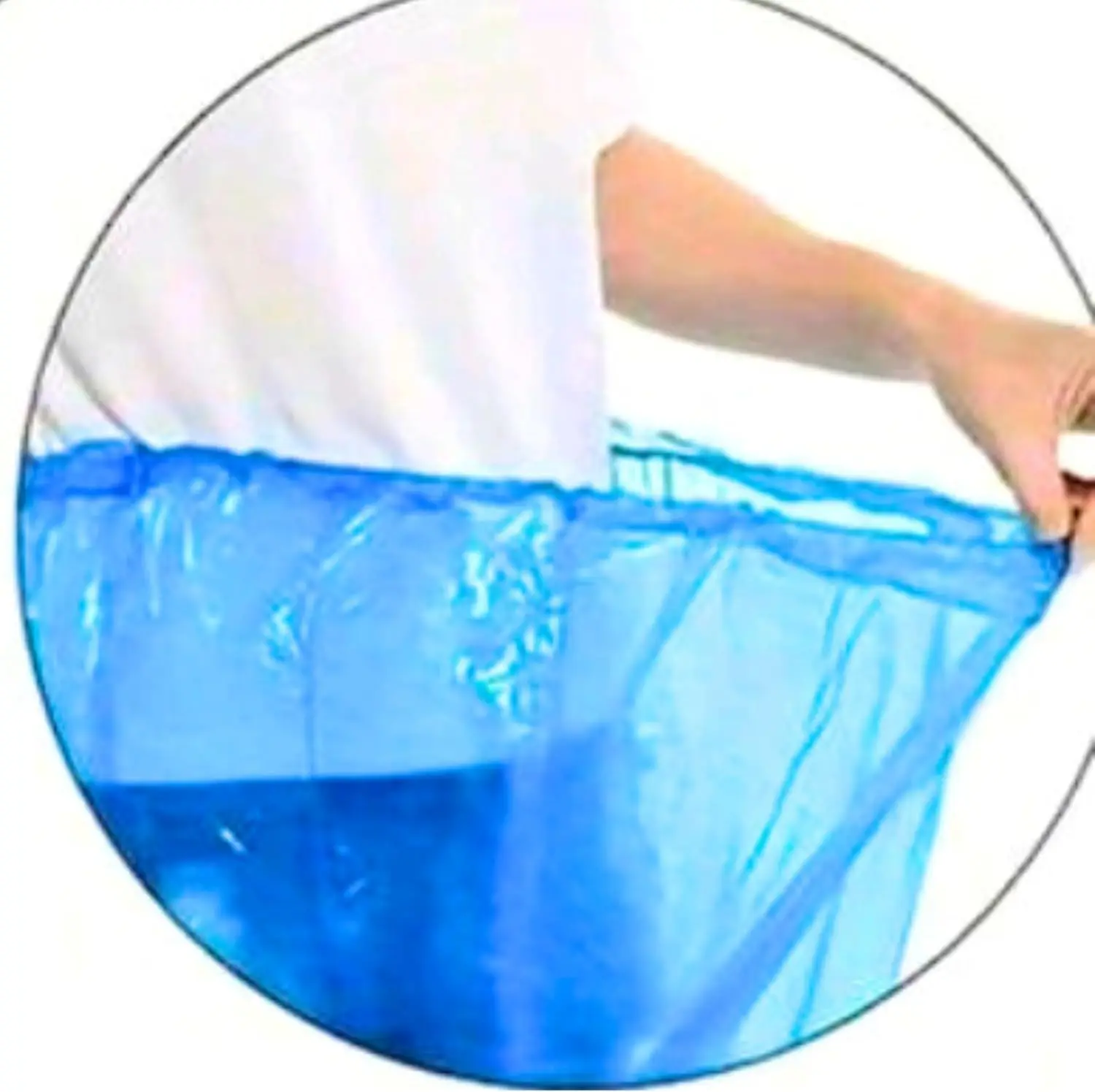 Disposable Raincoat Pants Portable Splash Proof Split Raincoat Outdoor Travel Drifting Cycling Feet-wrapped Rain Pants