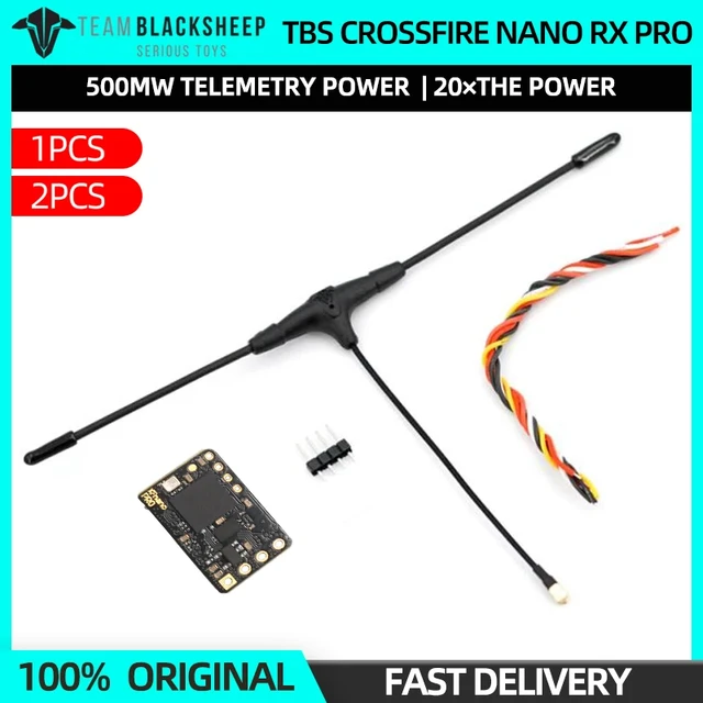 Team BlackSheep Online Store - TBS Crossfire Nano Rx - FPV LONG RANGE DRONE  RECEIVER