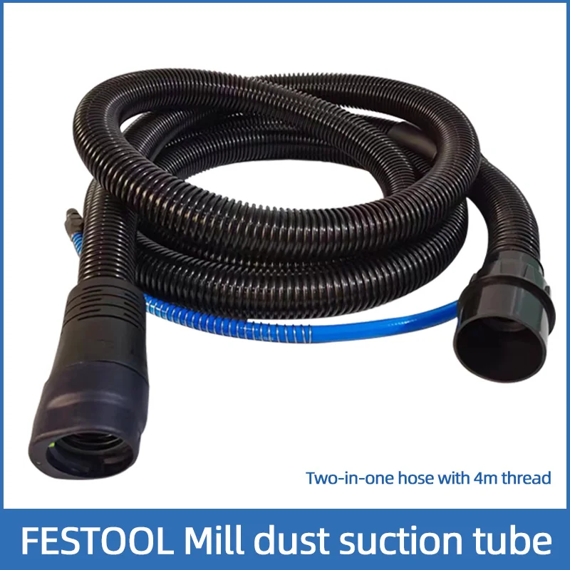 

Suitable For Festool Dry Mill Car Paint Sanding Pneumatic Dry Mill Two-In-One 4 Meters Dust Collecting Bucket Suction Hose