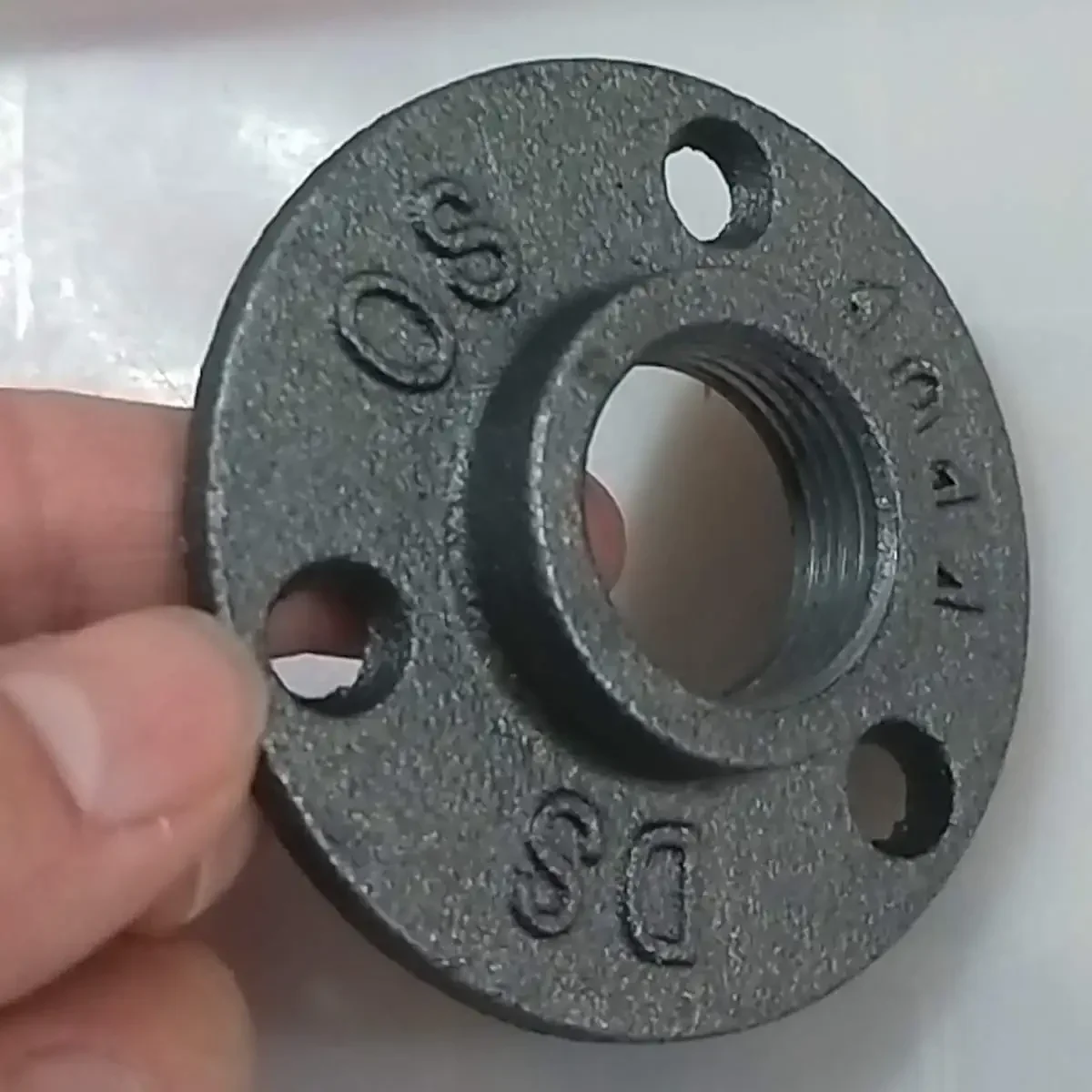 Iron flange