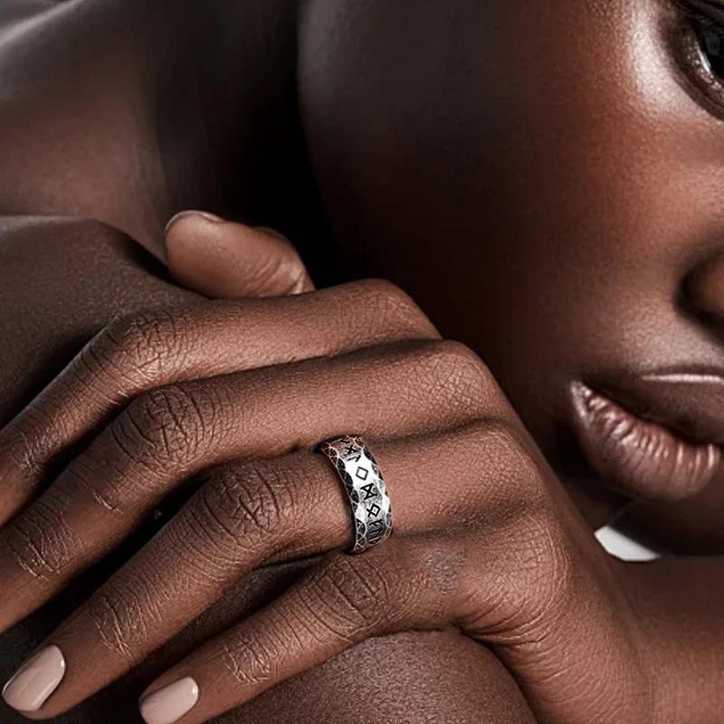 Viking Runes Ring by Tinkers - Image 9