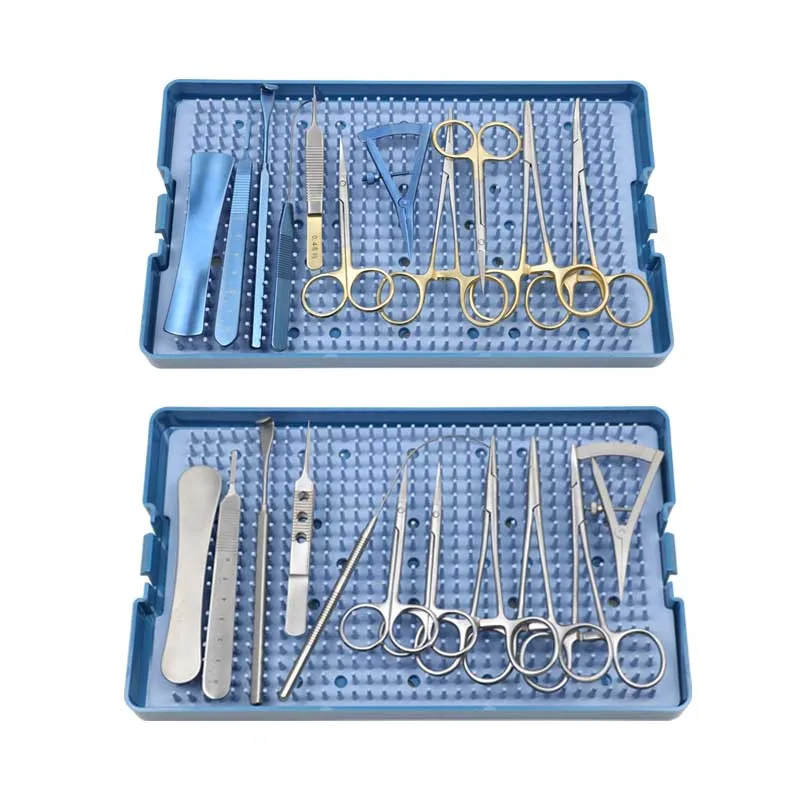 

Ophthalmic Tools Set Hemostatic Forceps Needle Holders Eyelid Scissors Cosmetic Tools Kit Ophthalmic Eye Instrument
