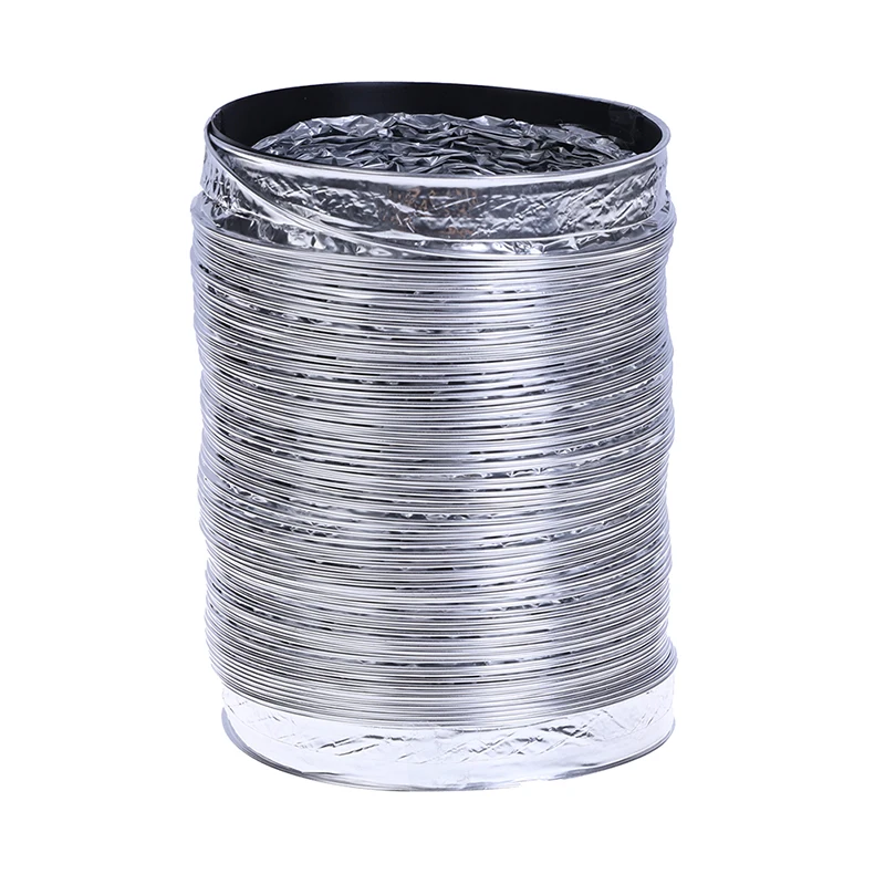 Aluminum Foil Ventilation Pipe Ventilation Hose 4inch Flexible Exhaust Duct2M