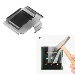 Clip Protective Case Cover for Portable Music Player (Clip case and Glass)