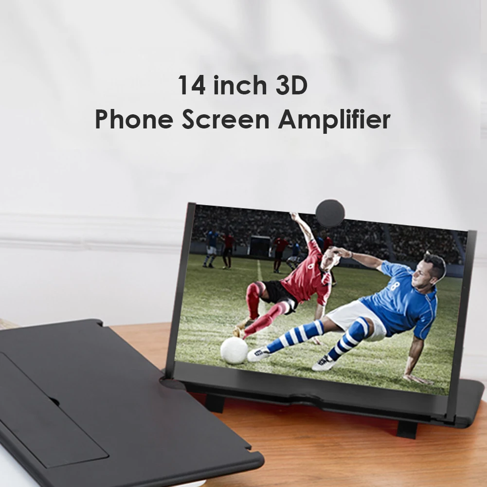 14 inch 3D Screen Amplifier Mobile Phone Screen Video Magnifier Holder HD Expander Projector Mobile Display Magnifying Bracket phone screen amplifier