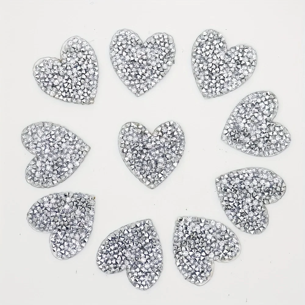 10pcs Heart