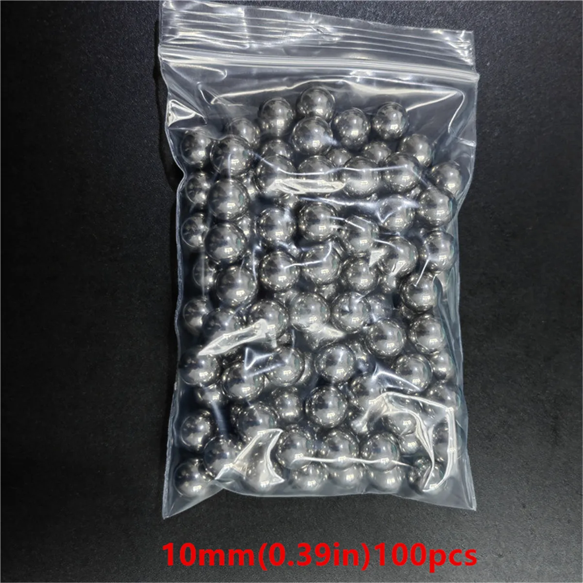 Steel Slingshot Steel Ball Slingshot Ammo 9mm/0.35in 9.5mm/0.37in 10mm/0.39in 11mm/0.43in High Carbon 100pcs1set