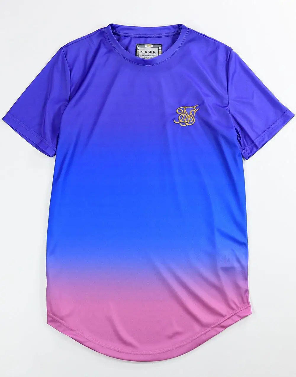 Anticuado Último Culpable SikSilk Camiseta para hombre de color morado, azul y rosa|Camisetas| -  AliExpress