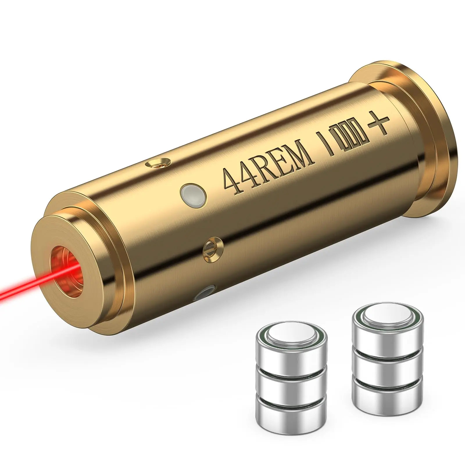 Red Laser 44 REM MAG Boresighter Bore Sight Red Zeroing Bore Sighting with Batteries