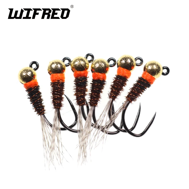 Jig Epoxy Back Copper Nymph Red - The Trout Spot