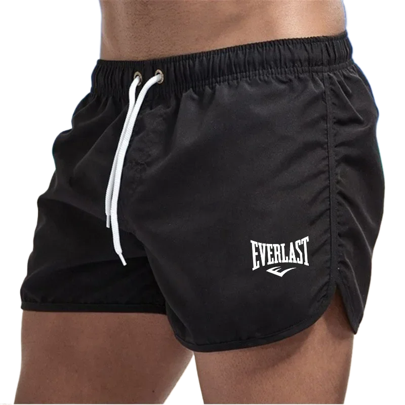 EVERLAST 피트니스 비치 스포츠 반바지 남성용, 체육관 운동, 통기성 메쉬, 빠른 건조, 운동복 조거, 남성 반바지, 여름