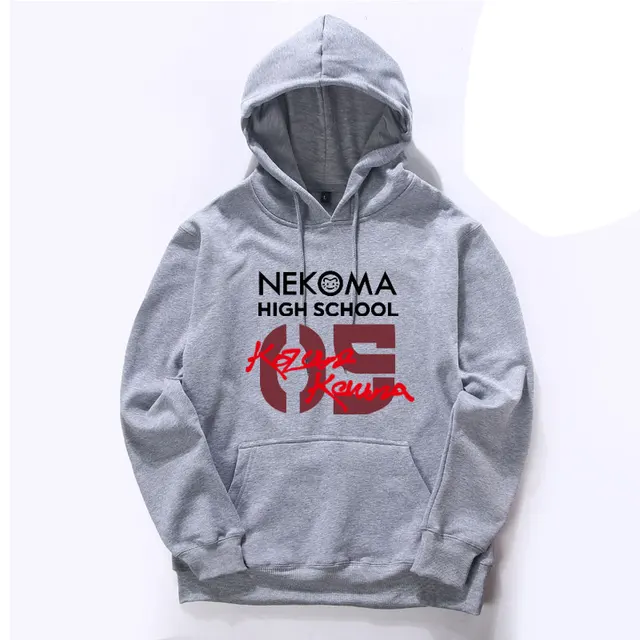Cosplay Hoodie Nekoma Hoodie Kenma Nekoma High School Anime Kozume