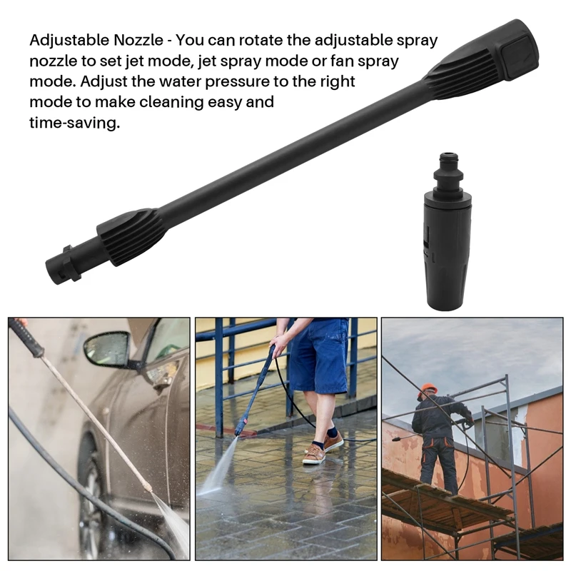 GTBL High Pressure Spray Lance For Karcher K2 K3 K4 K5 K6 K7 Adjustable Spray Nozzle Pressure Washer Accessory