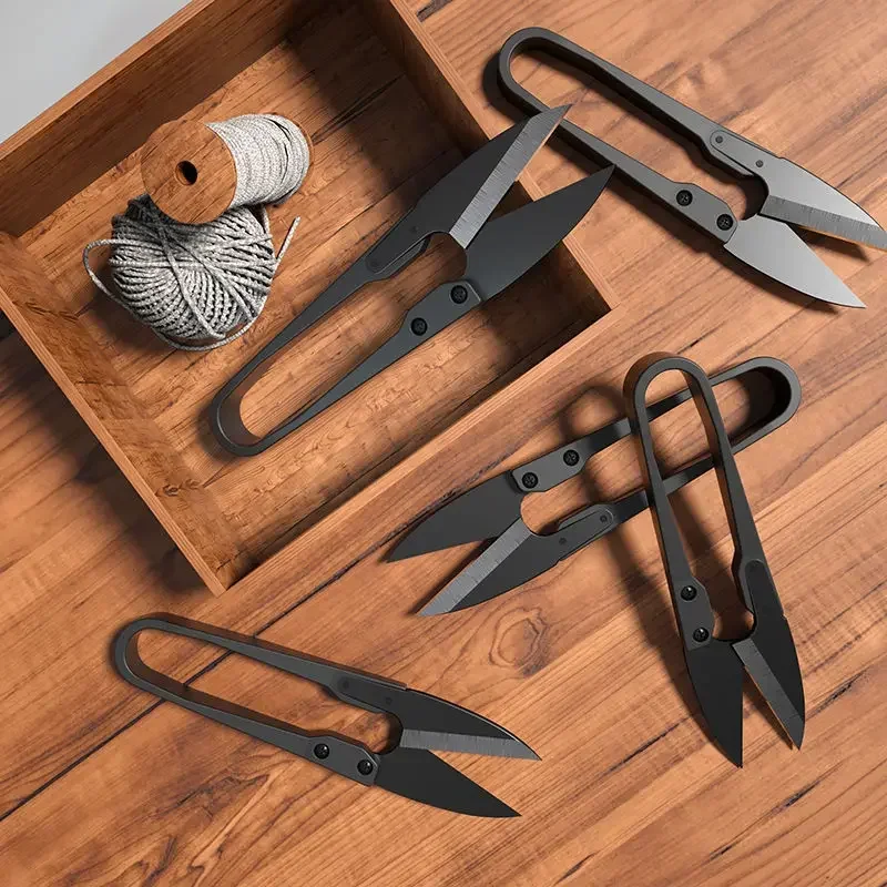 Carbon Steel Sewing Scissors Trimming Nippers U Shape Clippers Yarn Stainless Steel Embroidery Craft Scissors Tailor sewing scissors,tailor scissors,craft scissors