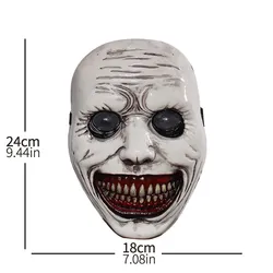 Horror Smiling Demon Mask - Creepy Ghost Skull Halloween Costume Prop (The Exorcist mask)
