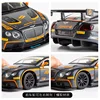 1:24 Bentley Continental GT3 Alloy Car Diecasts & Toy Vehicles Car Model Sound and light Pull back Car Toys For Kids Gifts 5