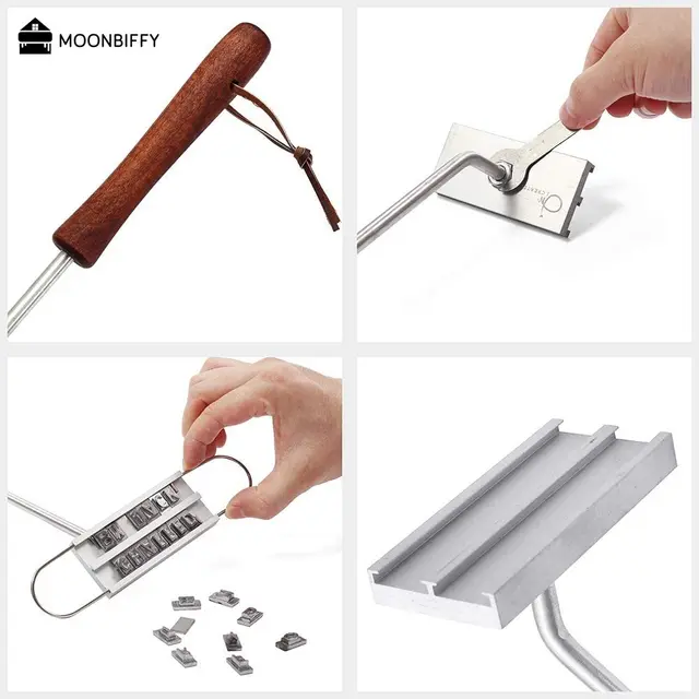 Barbecue Márkanév Iron Creative 55 Levels Diy Signature Név Jelölés Bélyegző Szerszám Bbq Meat Kitchen Gadgets Bakery Accessorie - Image 5