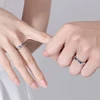 Fashion Couple Rings Sun Moon Open Adjustable Light Luxury Finger Ring For Women Jewelry Accessories Birthday Gift 2