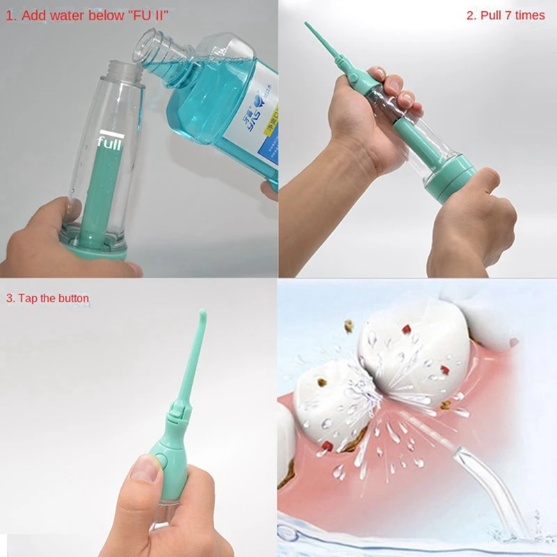 Oral Irrigator Teeth Oral Irrigator Mouthwasher for Home And Travel Portable Clean