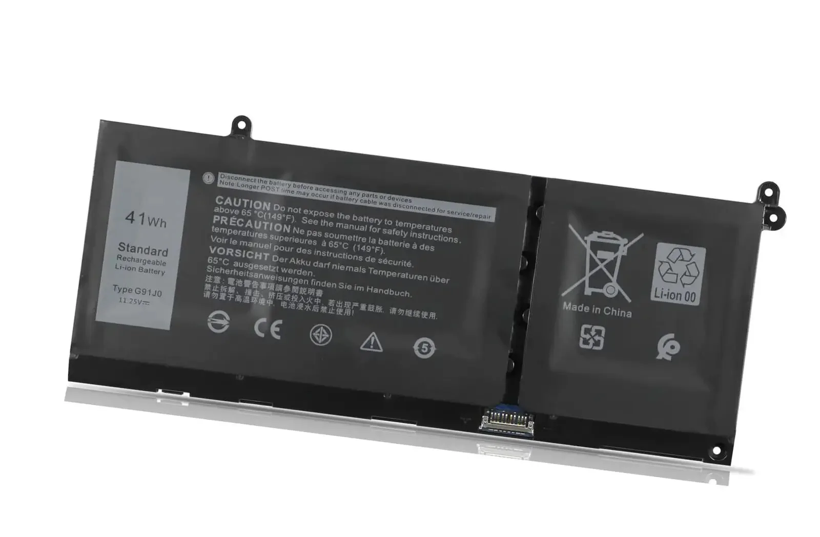 Batteria G91J0 Per Dell Latitude 3320 3330 3420 3520 Inspiron V6W33 Tn70C