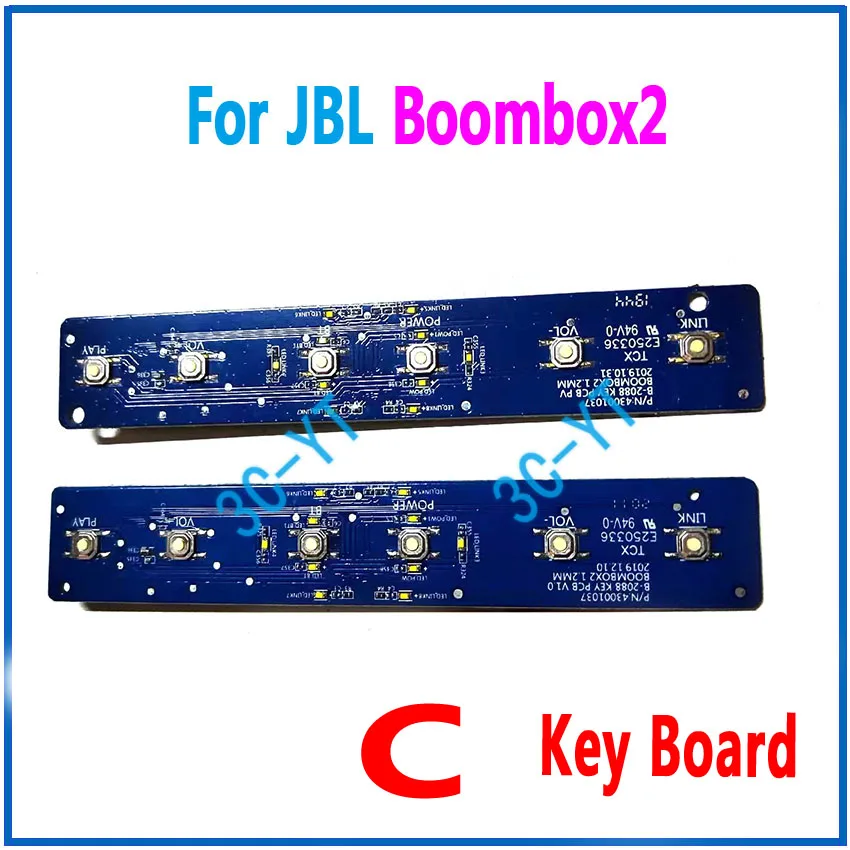 1PCS Original For JBL Boombox2 Ares 2 ND Boombox 2 Bluetooth Speaker Motherboard Charging Board Key Board DIY Repair Accessories