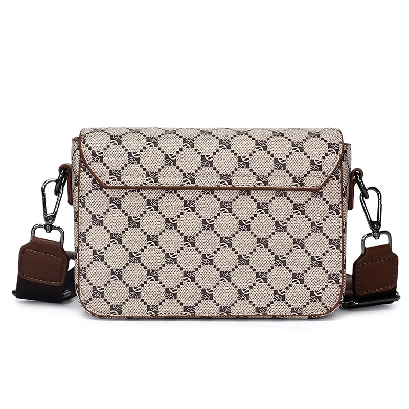 High-End Men’s PU Leather Crossbody Sling Bag