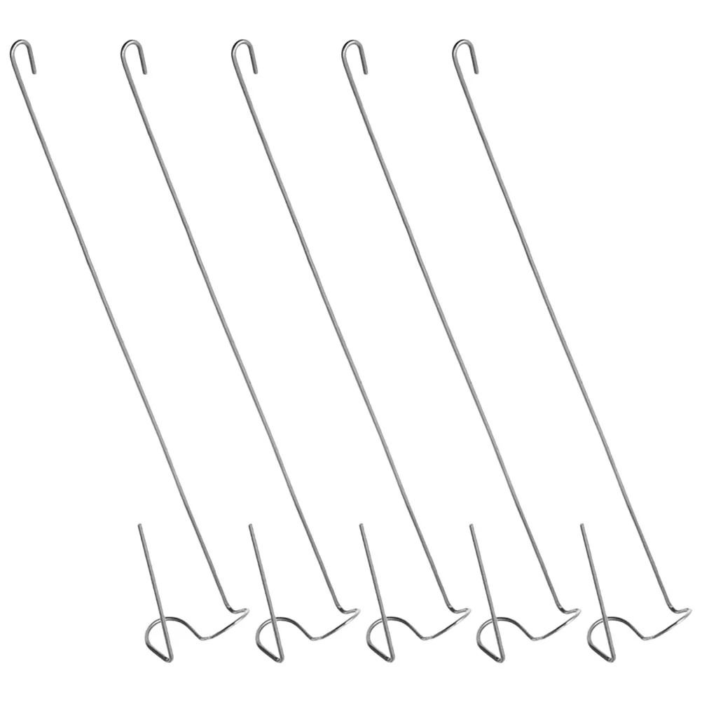 

5 Pcs Air Pineapple Hook Plant Holder Wall Planter Coat Hangers Balcony Holders Stainless Steel Hooks for Hanging
