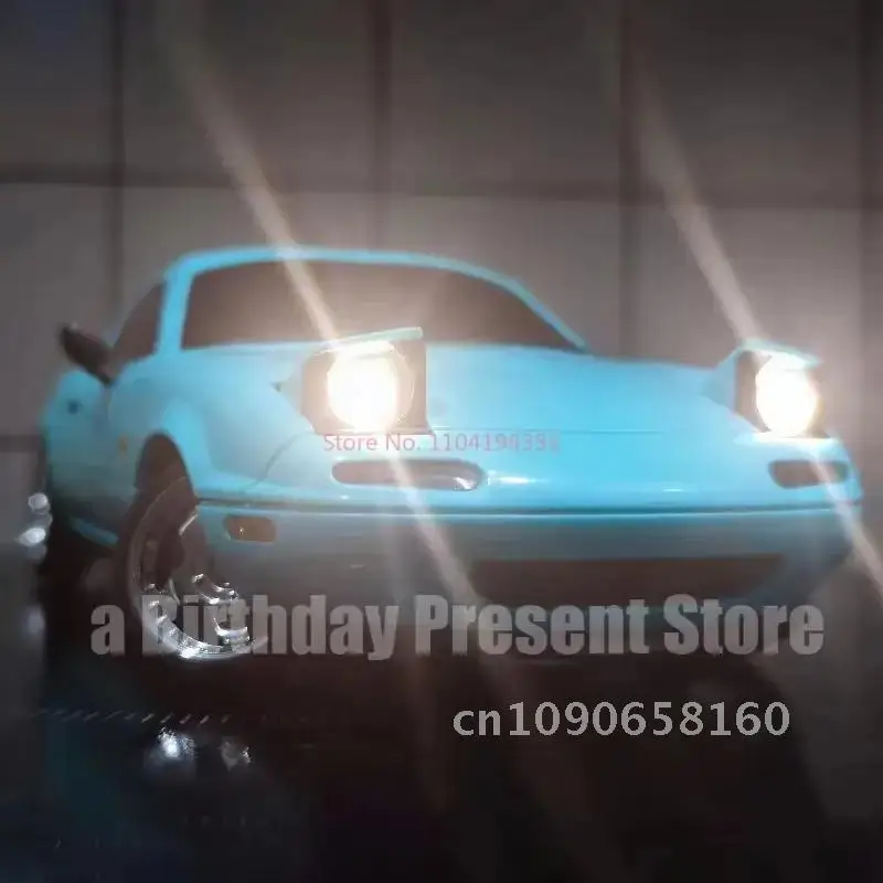In Stock New 1:18 Adorable Mx-5 Miata Rx7 Rc Drift Car 2.4g Esp Gyro Flip-Up Light Full Scale Remote Control Toy Car Xmas Gift 6