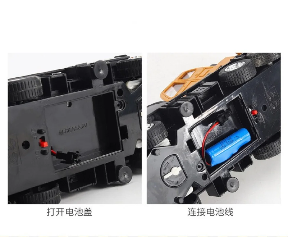 1/24 RC Car Electric Dump Truck Model Beach Rc Transport Car Children's Toy Boy Christmas Birthday Gift Model Truck 6