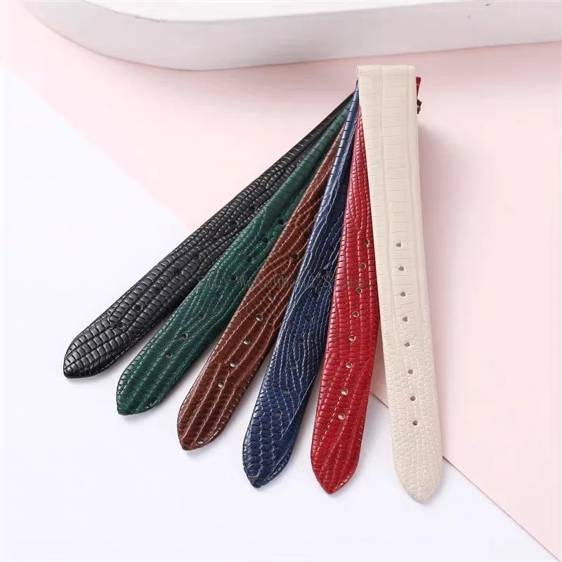 Premium Slim Leather Watch Band – Soft, Sporty, and Universal Fit