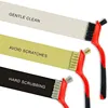 Mini Brush Set Of Three Kitchen Brushes For Gas Hoods Grease And Stain Removal Cooktop Cleaning Tools Steel Wire Small 5