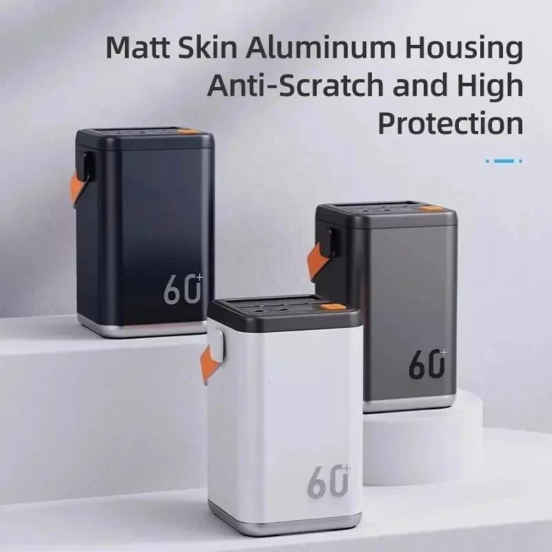 

Outdoor emergency portable mobile power supply mobile phone charger 60000 mah power bank large capacity power bank