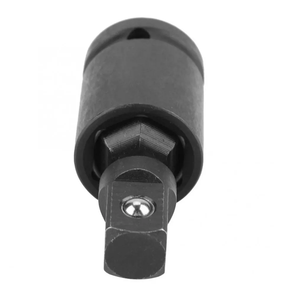 

1/4 Inch Chromium Molybdenum Steel Universal Pneumatic Swivel Joint Air Impact Wobble Socket Adapter Hand Tool