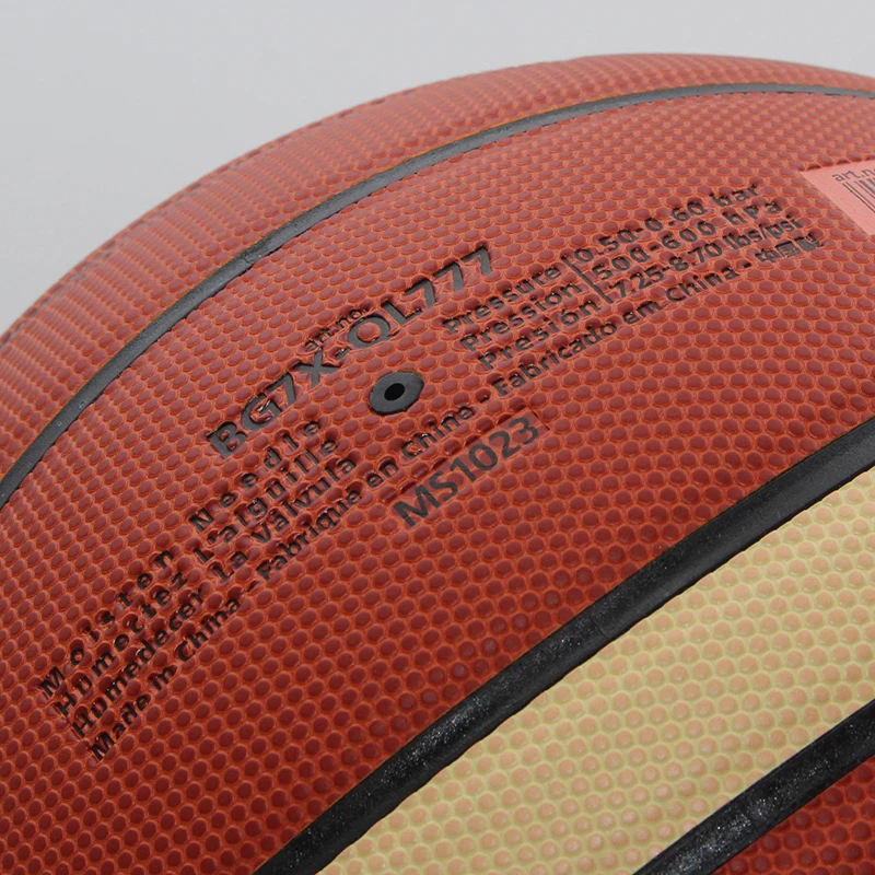 Molten Original Basketball Ball Size 7/6/5 High Quality PU Wear-Resistant Match Training Outdoor Indoor Men basketbol topu