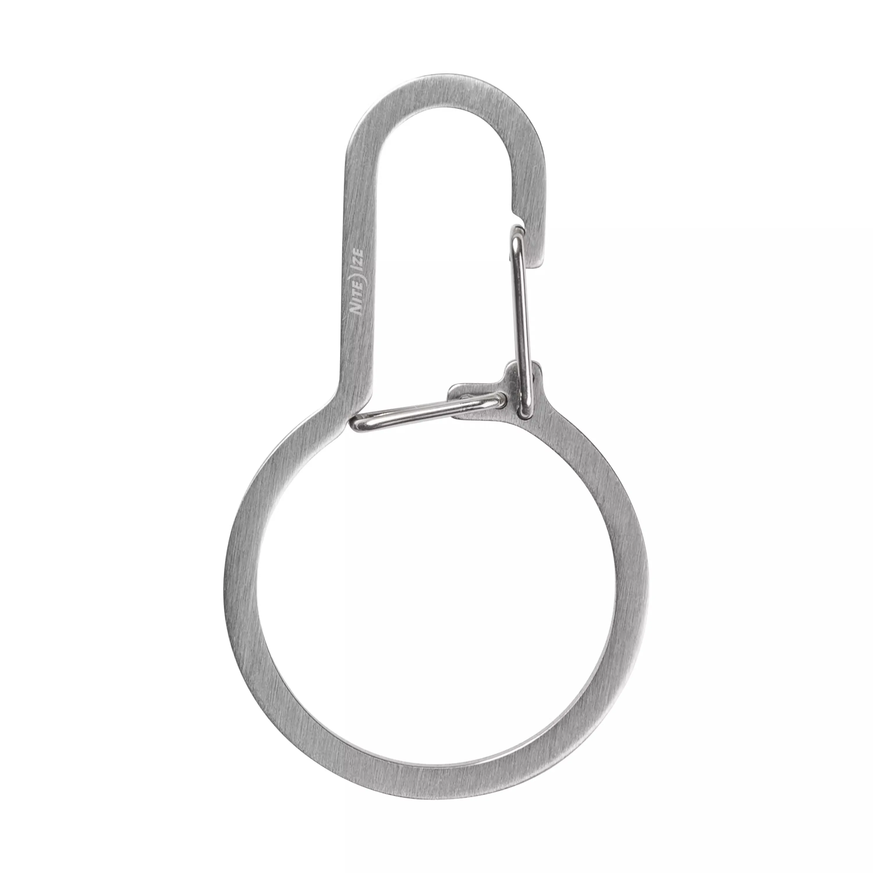 Niteize Q-Type Carabiner 스테인레스 스틸 퀵 릴리스 클라이밍 키 링 다기능 야외 캠핑 여행 장비