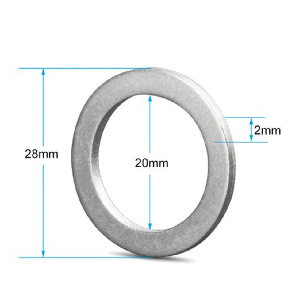 10PCs 20MM OIL DRAIN PLUG CRUSH WASHER GASKETS 94109-20000 FOR HONDA For ACURA Oil Drain Plug Anti Pressure Washers
