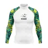 New Men's Swimsuit Rash Guard Long Sleeve Surfing Shirt UPF 50 Swimwear All Time T-Shirt Sportwear Surf Diving Clothes Rashguard 5