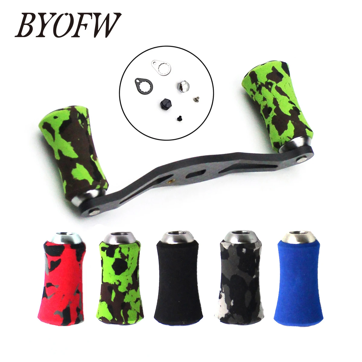 BYOFW85mmCAMOEVAKnobsCarbonFiberFishingReelHandleForAbu