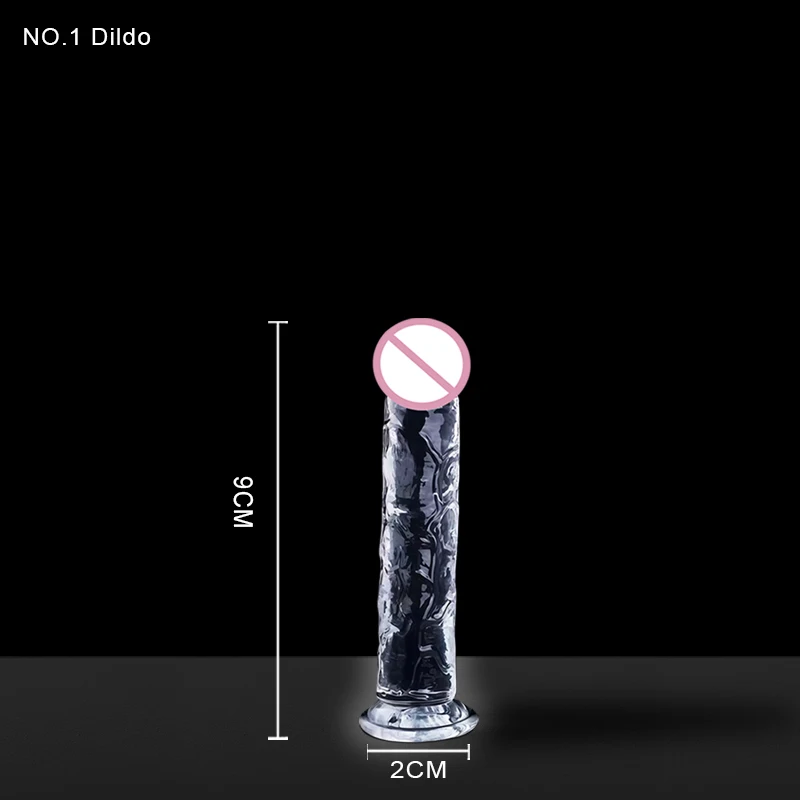 Goods For Adults Sexy Shop Simulation Transparent Soft Dildo For Women Masturbators Massager Exotic Accessories Lesbians Toys