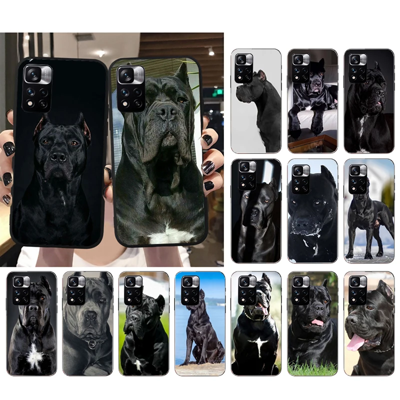 

Cane corso Dog Phone Case For Xiaomi Redmi Note 12 Pro 11S 11 10 Pro 10S Note 12R 12S 12 ProPlus Redmi 10 9C 12 Shell