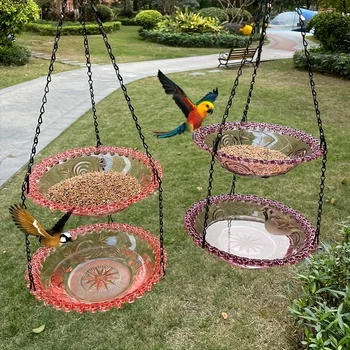2-Layer Outdoor Bird Feeder 1
